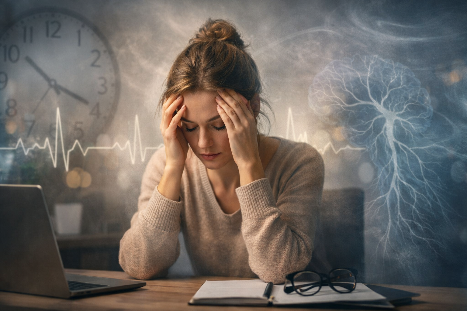 Overspannen hoofdklachten