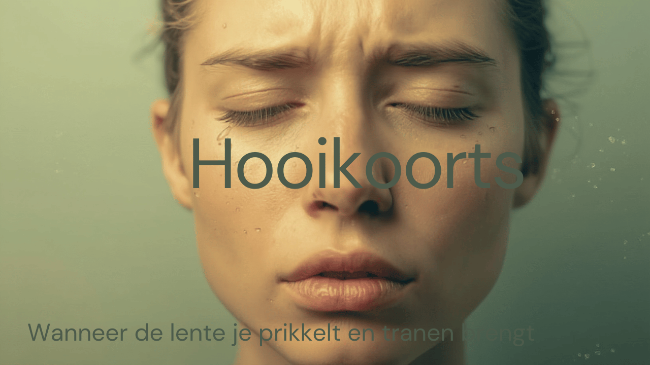 hookoorts vrouw met hooikoorts
